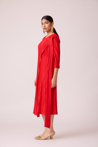 Estelle Dress - Red