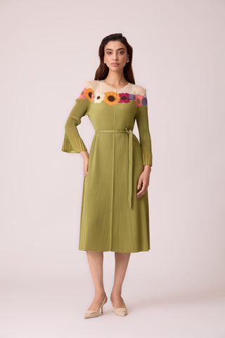 Remy Dress - Pear Green