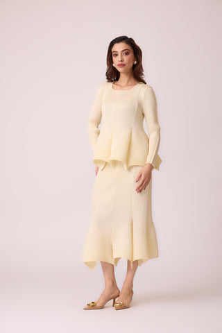 Amiele Skirt Set - Cream