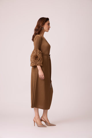 Emery Dress - Deep Taupe