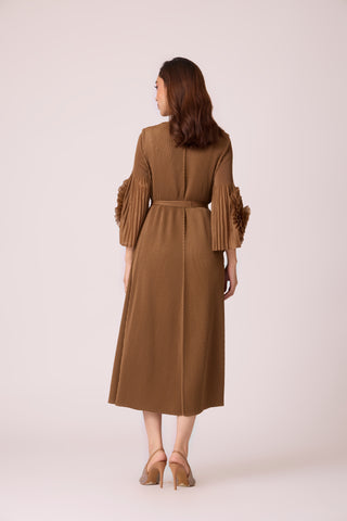 Emery Dress - Deep Taupe