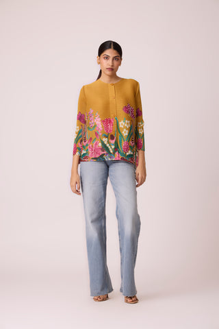 Ruth Shirt - Mustard