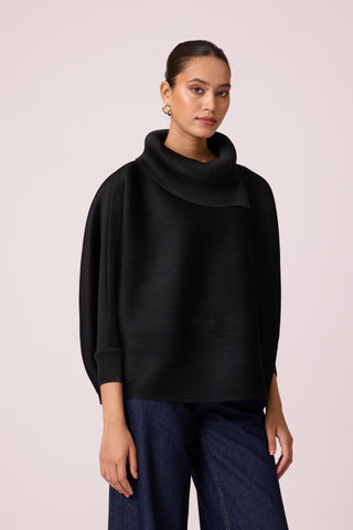 Sloane Batwing Top - Black