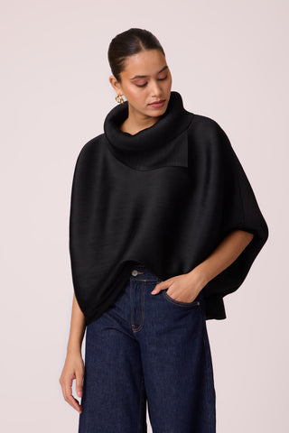 Sloane Batwing Top - Black