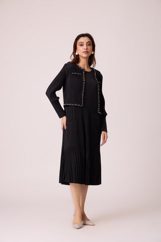 Wynona Jacket Dress - Black