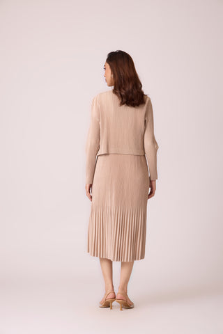 Wynona Jacket Dress - Beige