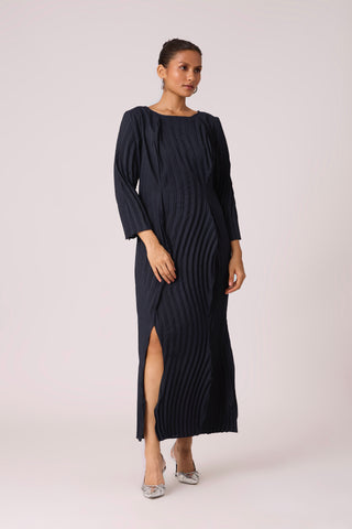 Imogen Dress - Dark Navy