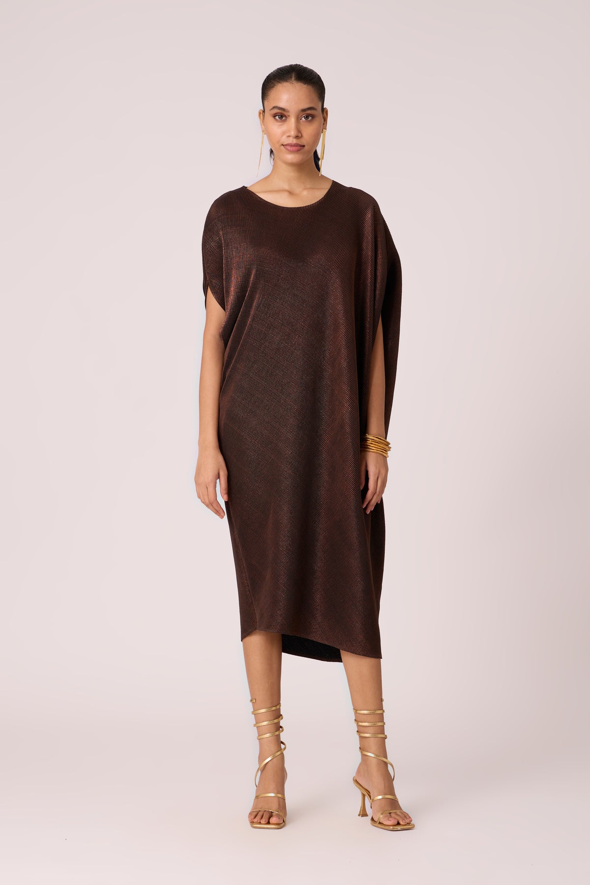 Aurelia Dress - Bronze