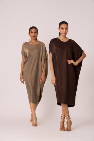 Aurelia Dress - Bronze