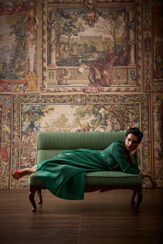 Ingrid Dress - Green
