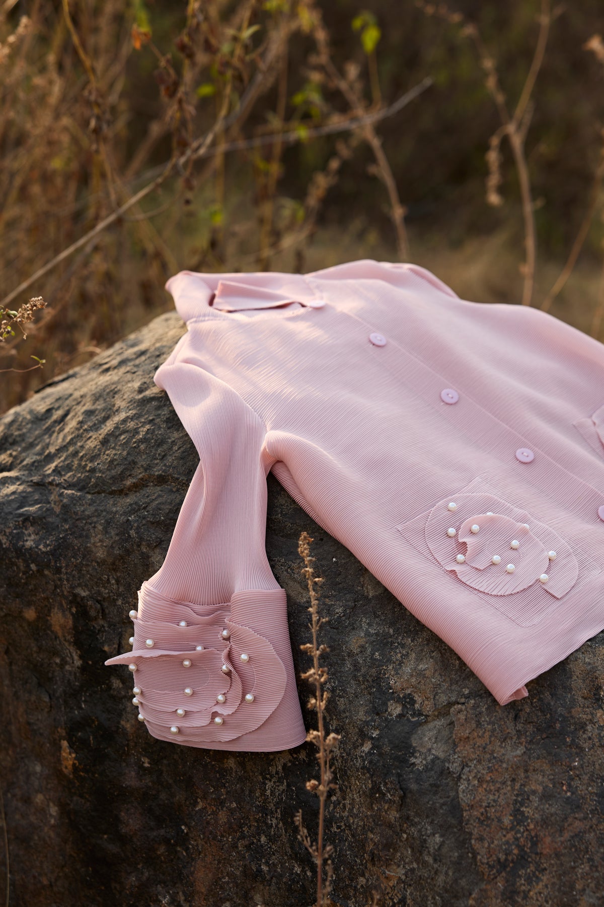 Noella Shirt - Pale Pink