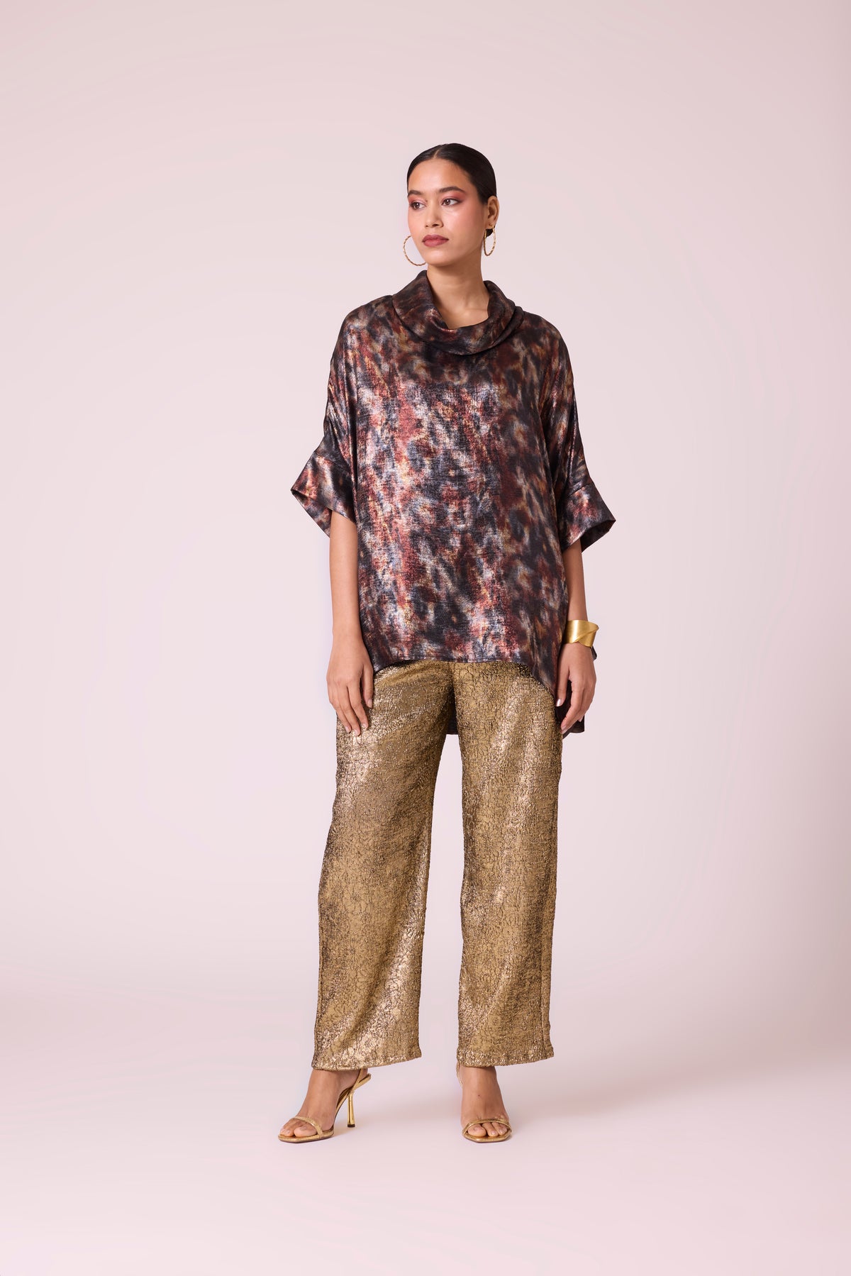 Jasmine Set - Metallic Black & Gold