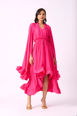 Tasmina Dress - Fuschia
