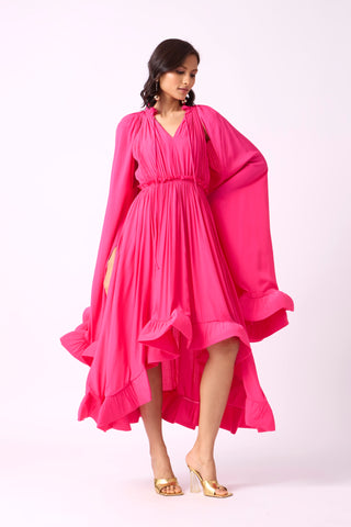 Tasmina Dress - Fuschia