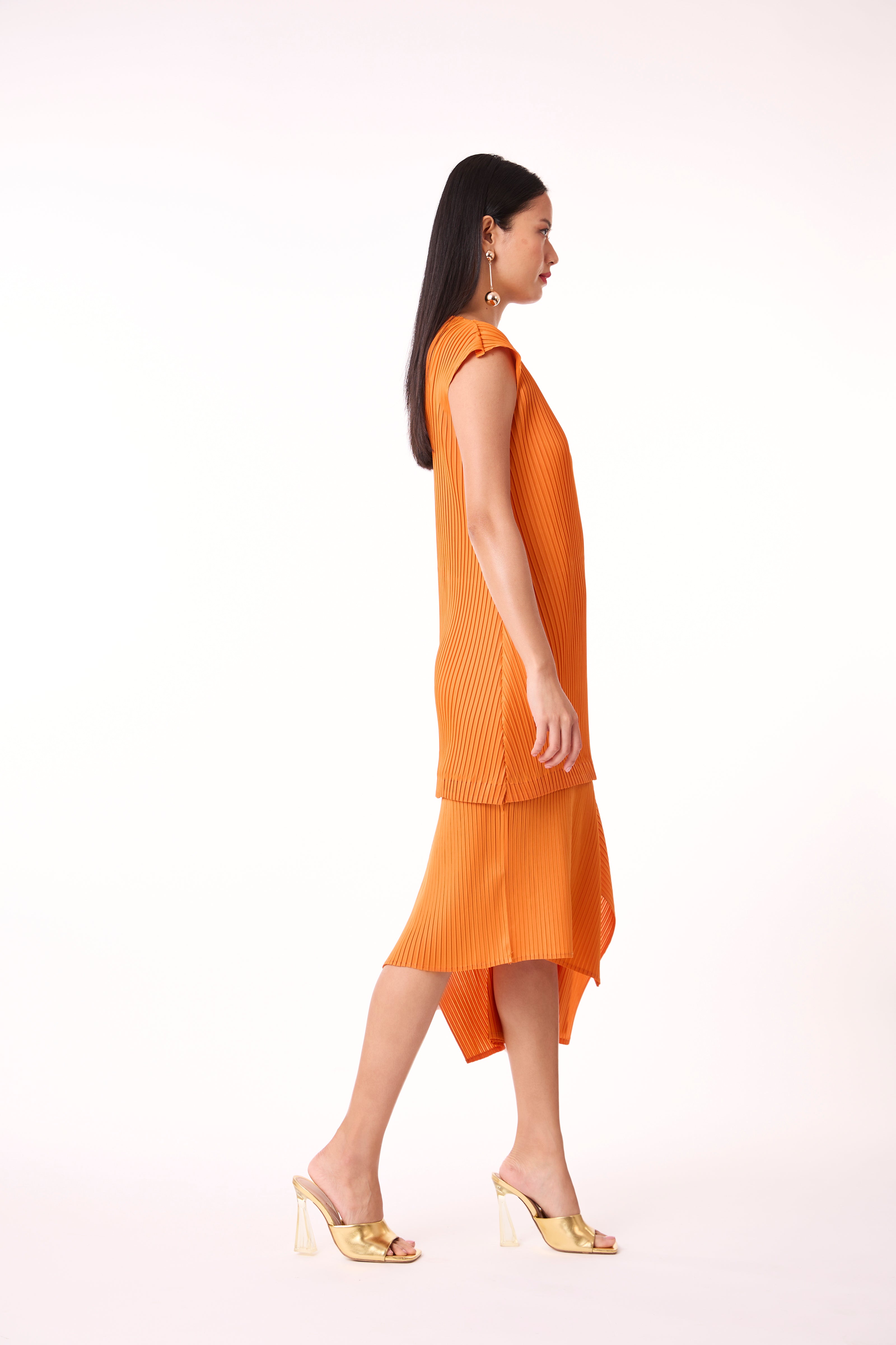 Noella Dress - Orange